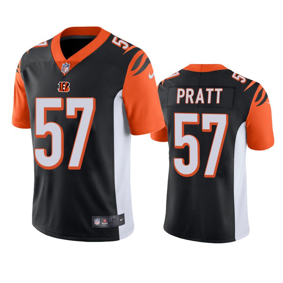 Men Cincinnati Bengals #57 Germaine Pratt Nike Black Limited NFL Jersey